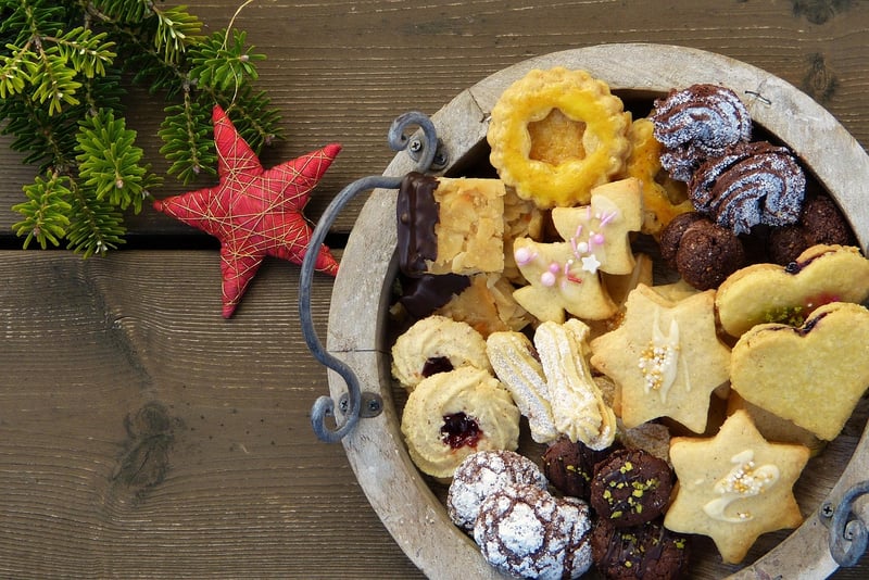 Cookies on a Baking Sheet